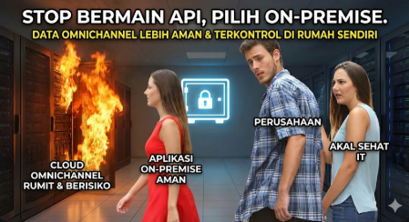 on premise lebih bagus untuk omnichannel