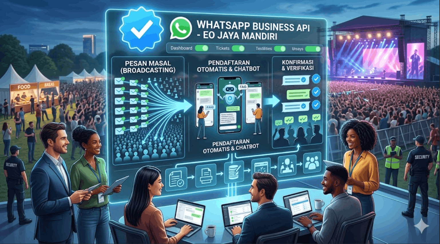 Kenapa EO harus pakai whatsapp business