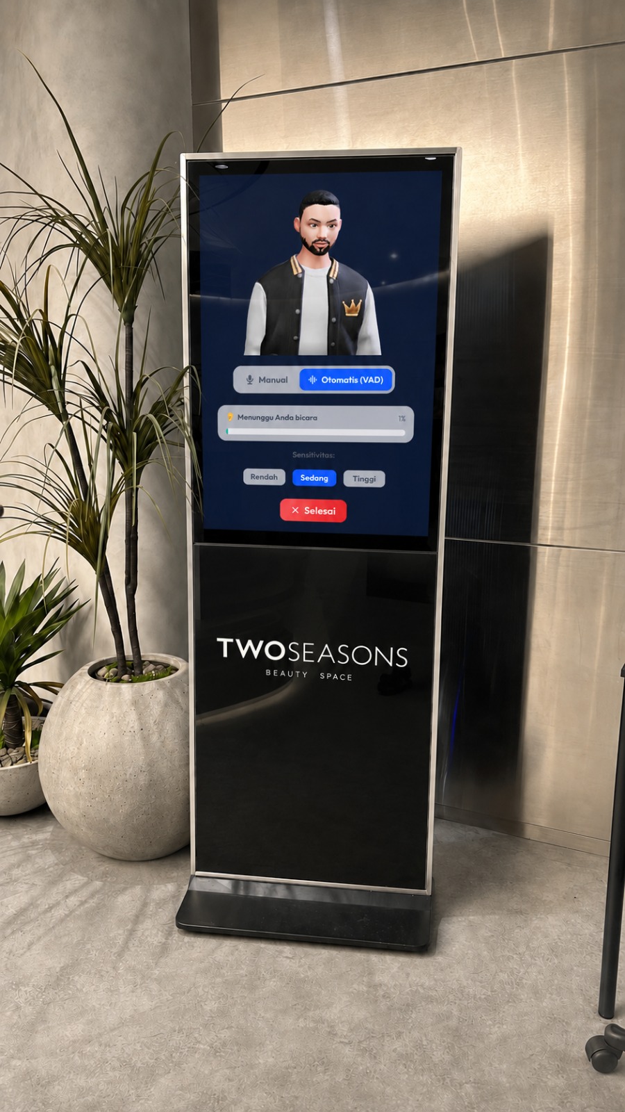 Perangkat Hardware Kiosk Touchscreen